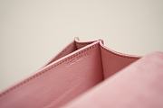 Hermes Shoulder Bag Dobls Suede Gold Hardware Pink 19 x 15 x 4 cm - 6