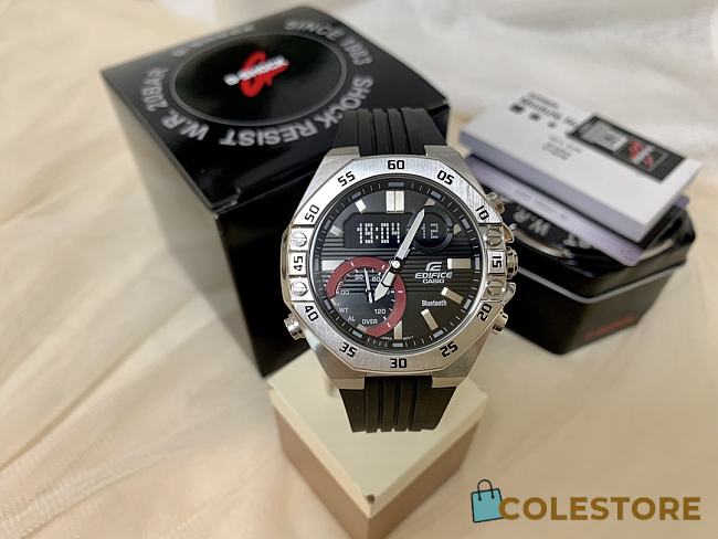 Casio ECB-10HR-1ADR Silver - 1
