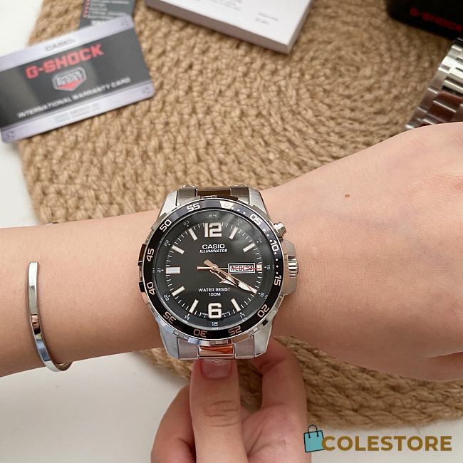 Casio MTD-1079D-1A2VDF Black  - 1