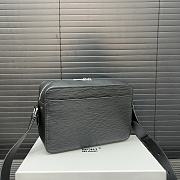 Hermes Montblanc Black Leather Crossbody Bag 24 x 16 cm - 6