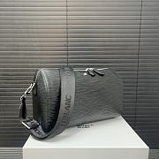 Hermes Montblanc Black Leather Crossbody Bag 24 x 13 cm - 5