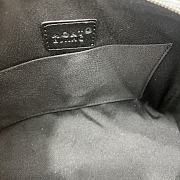 Hermes Montblanc Black Leather Crossbody Bag 24 x 13 cm - 2