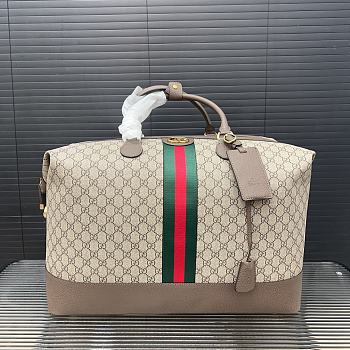 Gucci Savoy Medium Duffle 'Beige' 50 x 35 cm