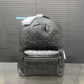 Coach Charter Logo Backpack Black 30 x 40 cm
