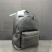 Coach Charter Logo Backpack Black 30 x 40 cm - 5