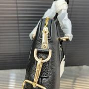 Stefano Handle Bag Leather Black 28 x 25 cm - 4
