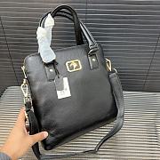 Stefano Handle Bag Leather Black 28 x 25 cm - 2