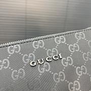 Gucci GG Embossed Pouch 'Black' 24 cm - 2