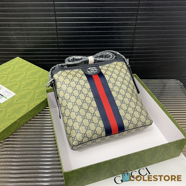 Gucci Small Ophidia Messenger Bag Green 25 x 27 cm - 1
