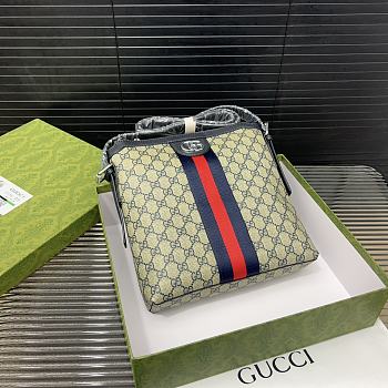 Gucci Small Ophidia Messenger Bag Green 25 x 27 cm