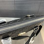 Gucci GG Leather Highcase Briefcase Black 28 x 25 cm - 5