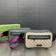 Clutch Gucci Brown GG Supreme Beige 24 x 15 cm  - 1
