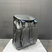 Coach Leauge Flap Backpack Black 40 x 28 cm - 5