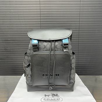 Coach League Flap Logo Black 40 x 28 cm 