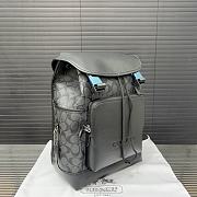 Coach League Flap Logo Black 40 x 28 cm  - 5