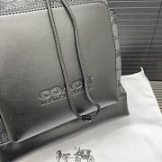 Coach League Flap Logo Black 40 x 28 cm  - 4