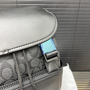 Coach League Flap Logo Black 40 x 28 cm  - 3