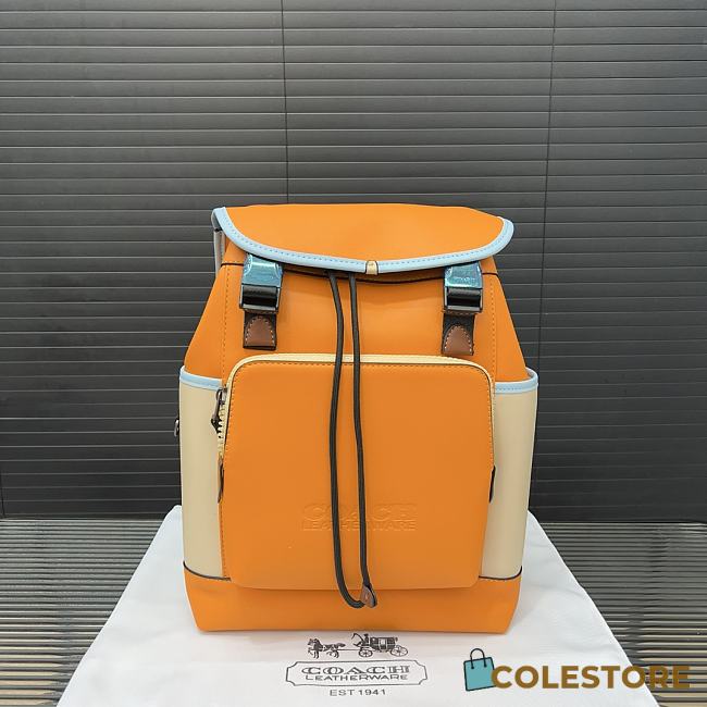 Coach League Flap Logo Yellow 40 x 28 cm  - 1