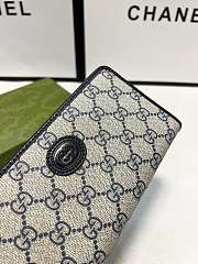 Gucci Leather Zip Around Wallet 19 x 10 cm - 3