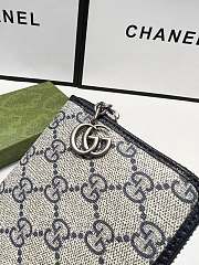 Gucci Leather Zip Around Wallet 19 x 10 cm - 2