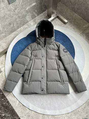 Canada Goose Grey Man's Puffer Jackets