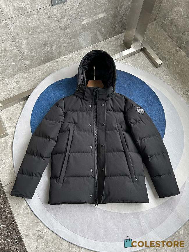 Canada Goose Black Man's Puffer Jackets - 1