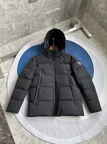 Canada Goose Black Man's Puffer Jackets