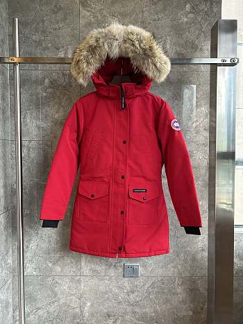 Canada Goose Man's Puffer Jackets Trillium Red