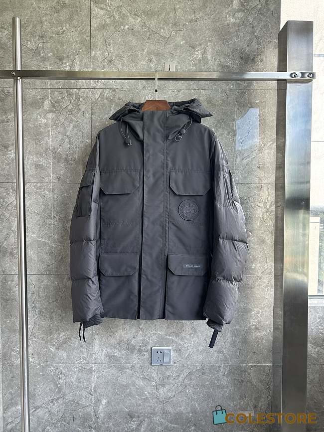 Canada Goose Man's Puffer Jackets Paradigm Expedition Parka-WD Grey - 1