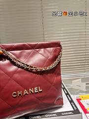 Chanel 22 Bag Red 30 x 33 cm - 4