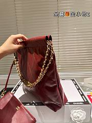 Chanel 22 Bag Red 30 x 33 cm - 3