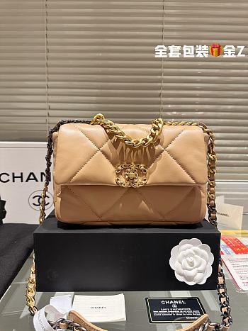 Chanel 19 Bag Beige 26 cm 