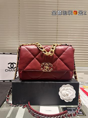 Chanel 19 Bag Rouge 26 cm
