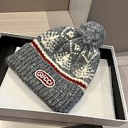 Gucci Christmas Beanie Grey - 2