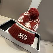 Gucci Christmas Beanie Red - 1
