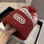 Gucci Christmas Beanie Red - 3