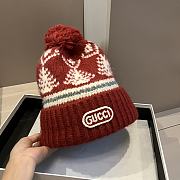 Gucci Christmas Beanie Red - 4