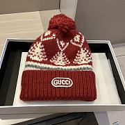 Gucci Christmas Beanie Red - 6