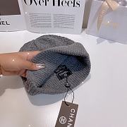 Gucci Beanie Logo Grey  - 3