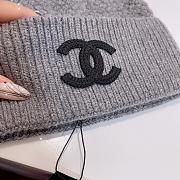 Gucci Beanie Logo Grey  - 4