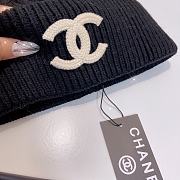 Gucci Beanie Logo Black  - 2