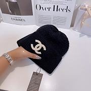 Gucci Beanie Logo Black  - 3