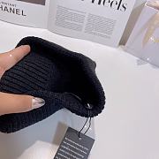 Gucci Beanie Logo Black  - 5