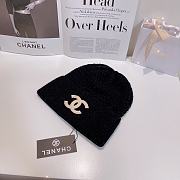 Gucci Beanie Logo Black  - 4