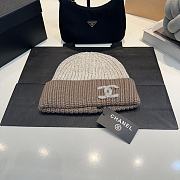 Gucci Beanie Logo Brown  - 1