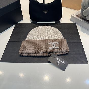 Gucci Beanie Logo Brown 