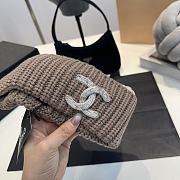 Gucci Beanie Logo Brown  - 5