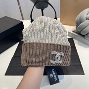 Gucci Beanie Logo Brown  - 2
