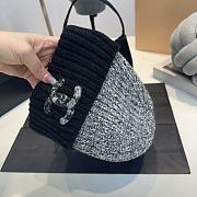 Gucci Beanie Logo Grey And Black  - 3