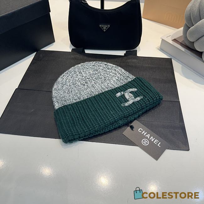 Gucci Beanie Logo Green - 1